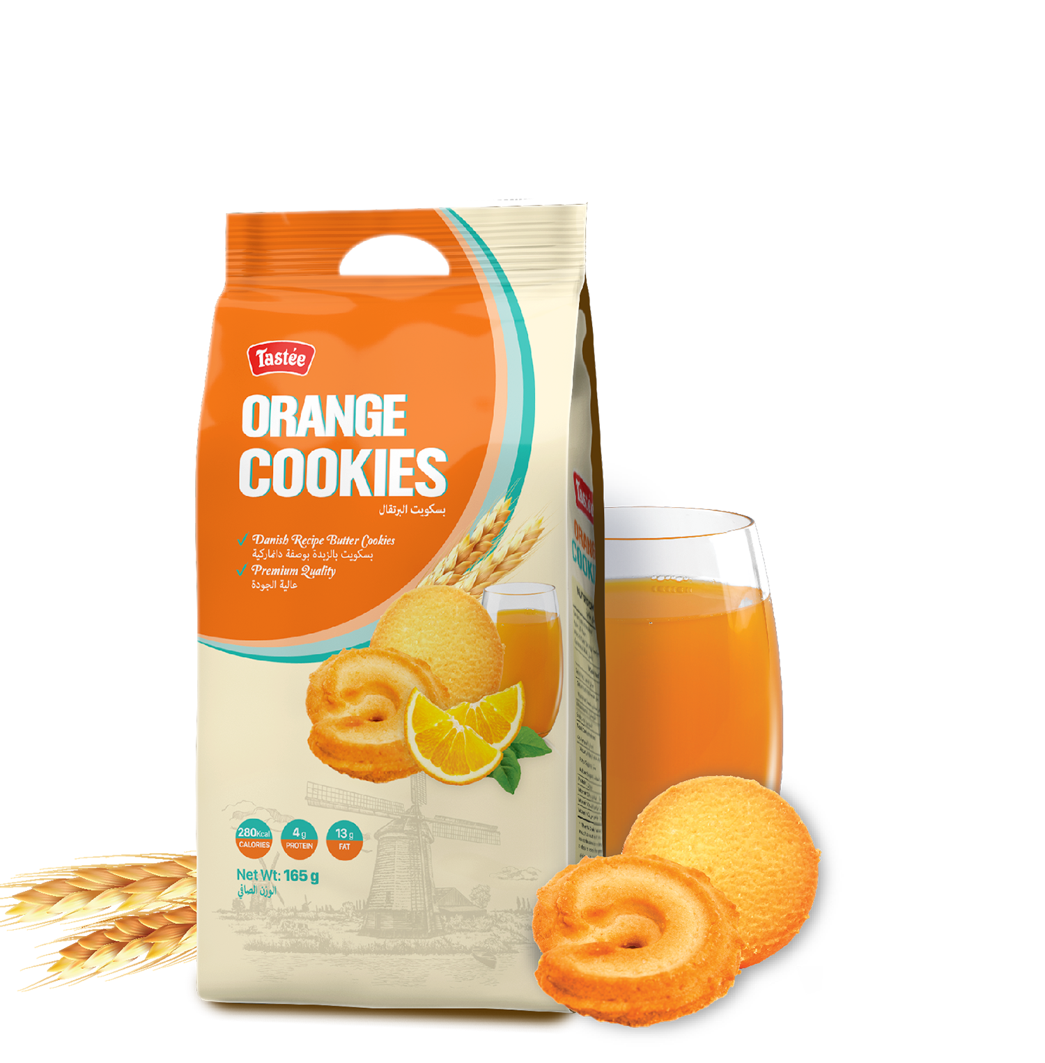 Tastee Orange Cookies