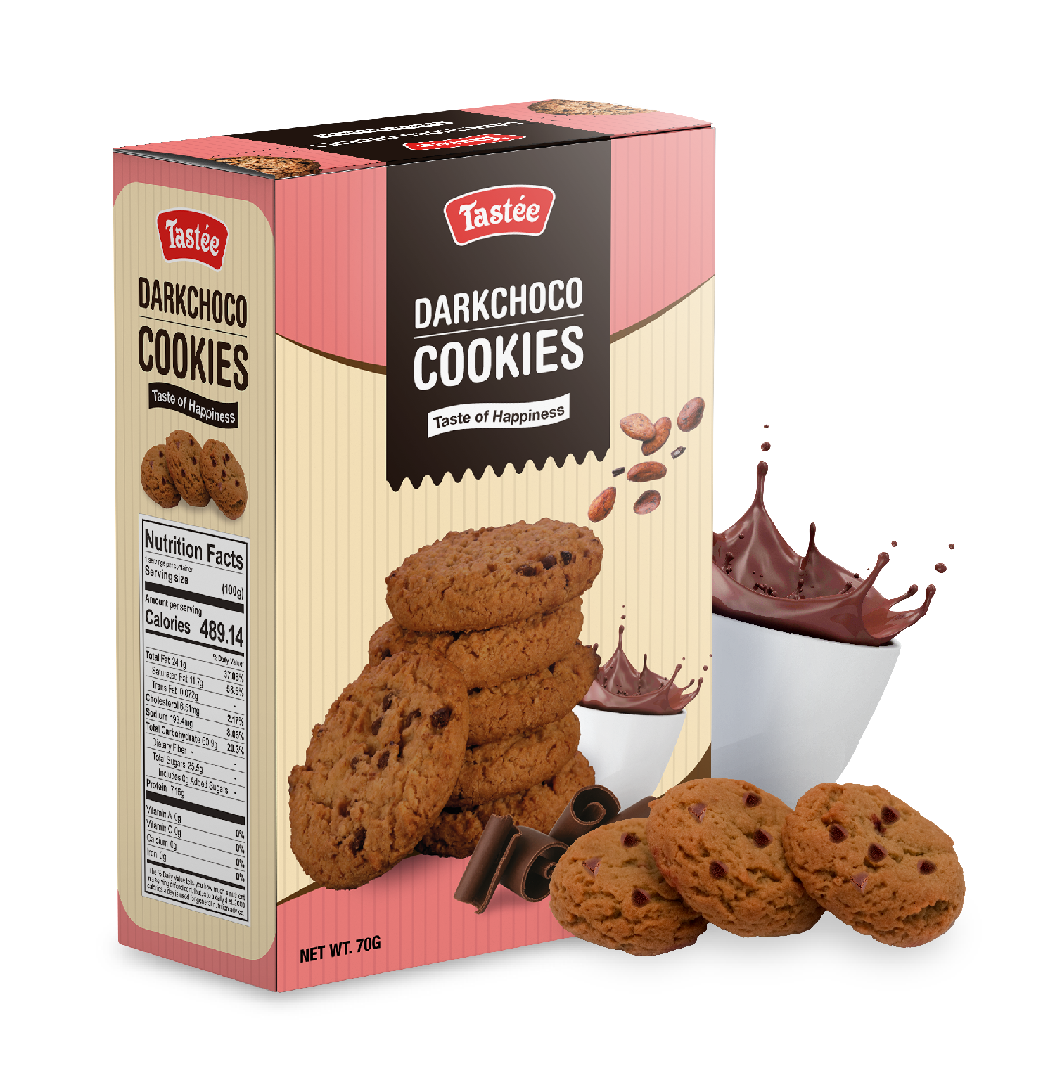Tastee Darkchoco Cookies