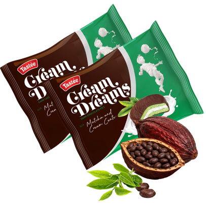 Cream Dreams Dark Chocolate Pies
