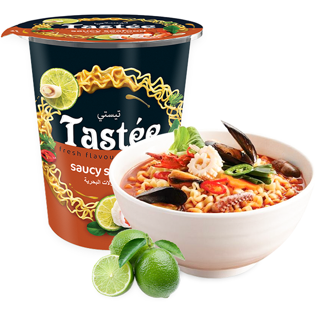 Saucy seafood
